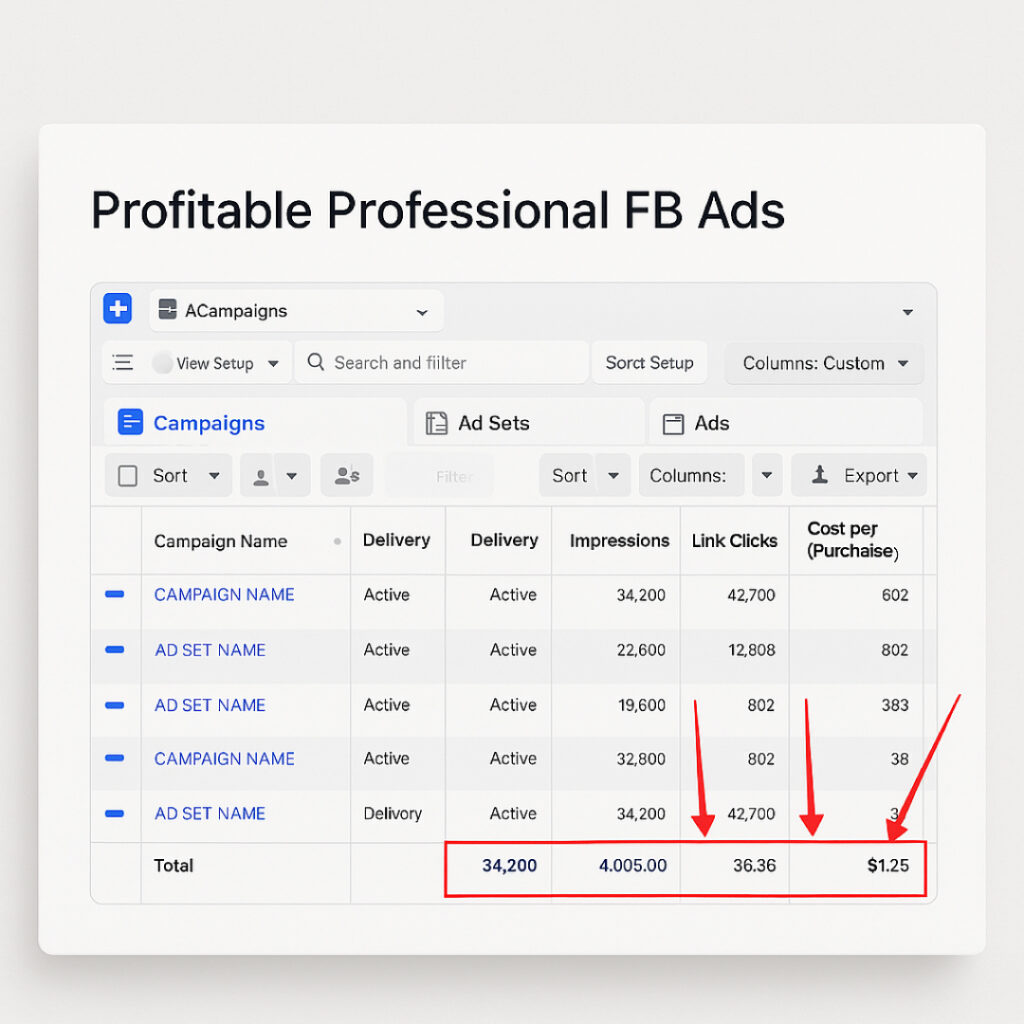 Facebook ads campaign, dinazrul,